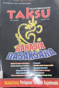 Majalah Kebudayaan Bali Taksu