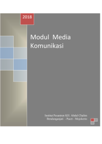 Modul Media Komunikasi