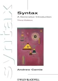 Syntax: A Generative Introduction 3rd ed