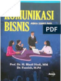 Buku Ajar Komunikasi Bisnis ABKA 3208/2 SKS