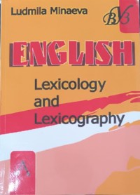 English Lexiocology and Lexicography