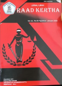 Jurnal Ilmiah Raad Kertha